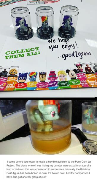 my little pony jar|My Little Pony Cum Jar Project on 4Chan GONE WRONG